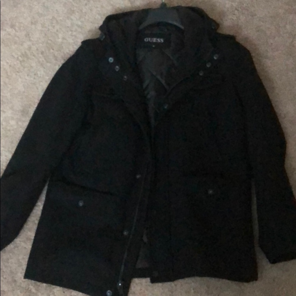 Guess Medium Peacoat with hood
